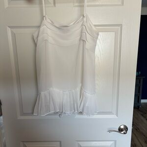 Elegant White Women's Camisole Top